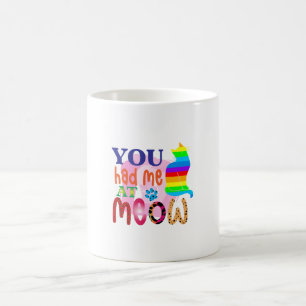 Mug Cat Art Vous M'Avez Eu À Meow_2