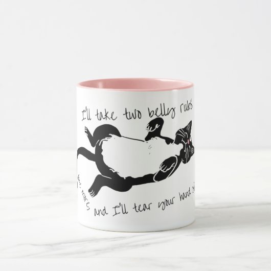 Mug Cat Belly (Centre)