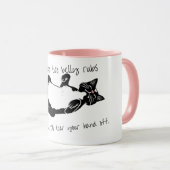 Mug Cat Belly (Devant droit)