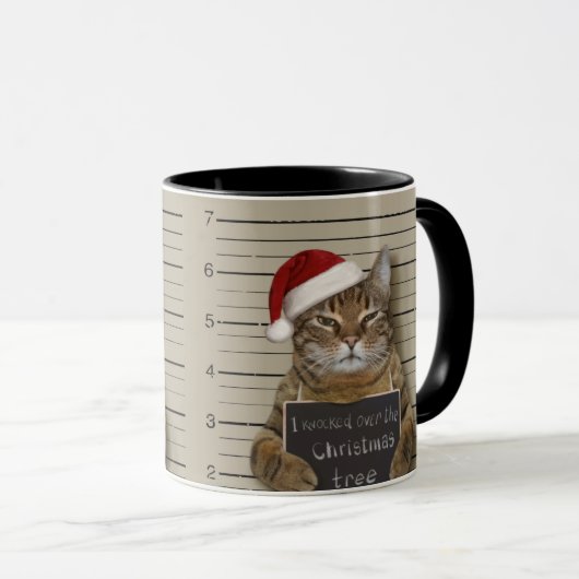 Mug Cat Christmas (Devant droit)