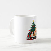 Mug Cat Christmas Funny Ugly Women Men Merry Gift (5) (Devant gauche)