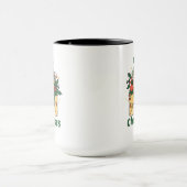 Mug Cat Christmas Letter Winter Animals (Centre)