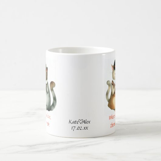 Mug Cat Couple (Centre)