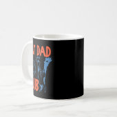 Mug Cat Dad Club Funny Cat Lover Pet Parent Father's D (Devant gauche)