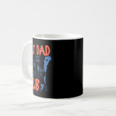Mug Cat Dad Club Funny Life Is Better With Cats  (Devant gauche)