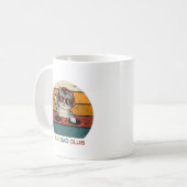 Mug CAT DAD CLUB / Funny Retro misician (Devant gauche)