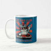 Mug Cat Dad Club, Life Is Better With Cats, Cat Dad Fu (Gauche)