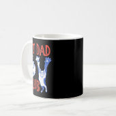Mug Cat Dad Club Life Is Better With Cats Father's Day (Devant gauche)