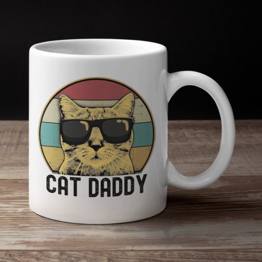 Mug Cat Dad Funny Cat Lovers