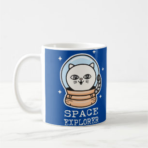 Mug Cat de l'Explorateur d'espace