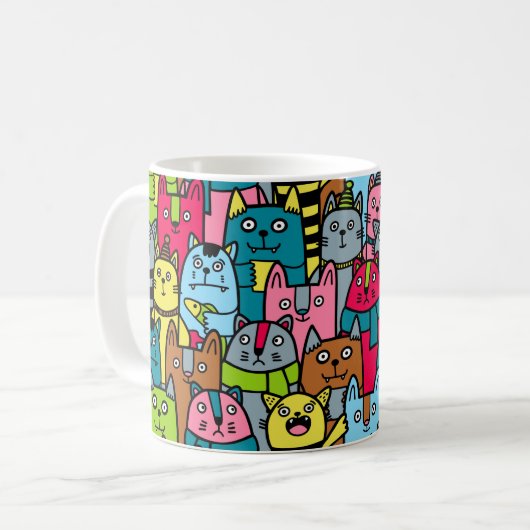 Mug Cat et kitten (Devant gauche)