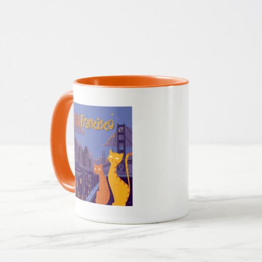 Mug Cat Francisco (Devant gauche)