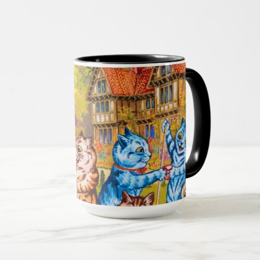 Mug Cat Garden Party (Devant droit)