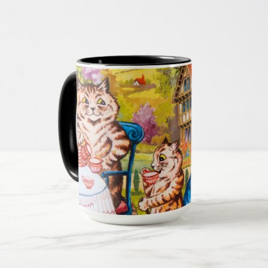 Mug Cat Garden Party (Devant gauche)