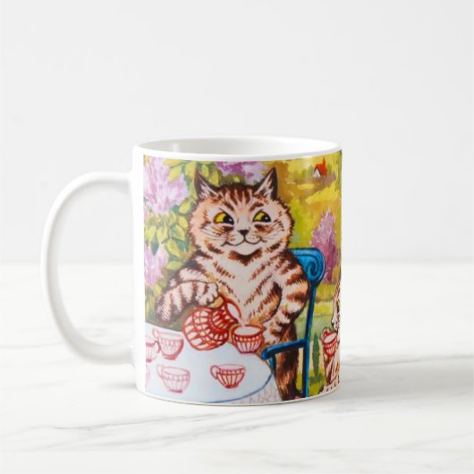 Mug Cat Garden Party (Gauche)