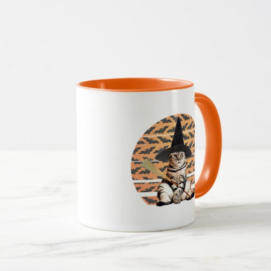 Mug Cat Halloween (Devant droit)
