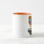 Mug Cat In Car Majesty Montez pour un taco (Centre)