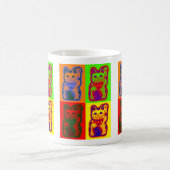 Mug CAT JAPONAIS Maneki Neko d'argent (Centre)