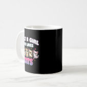 Mug Cat Just A Girl Who Loves Cats  (Devant gauche)