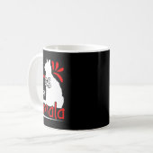 Mug Cat Ladies For Kamala Silhouette Graphic (Devant gauche)