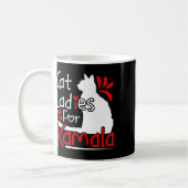 Mug Cat Ladies For Kamala Silhouette Graphic (Gauche)