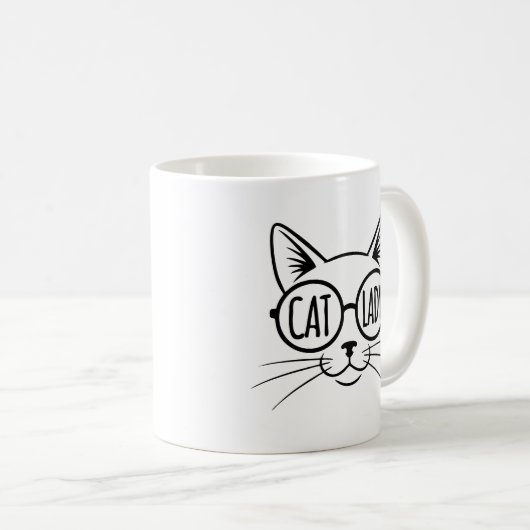 Mug Cat Lady  (Devant droit)