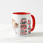 Mug 'Cat Lady' (Devant droit)