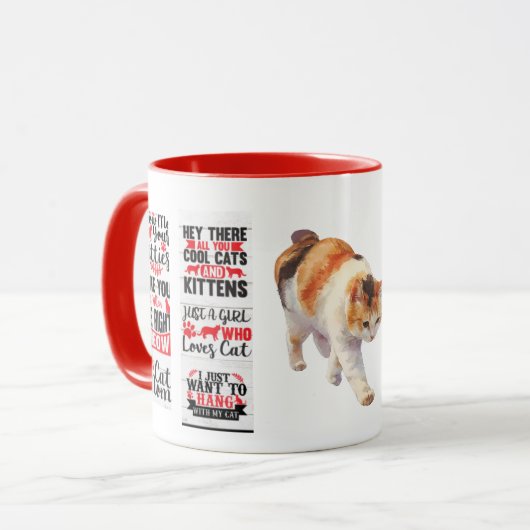 Mug 'Cat Lady' (Devant gauche)