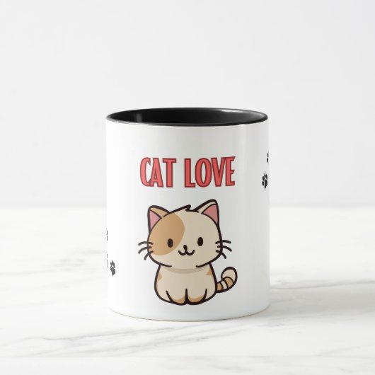 MUG CAT LOVE (Centre)