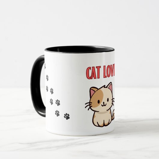 MUG CAT LOVE (Devant gauche)