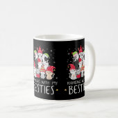 Mug Cat Lover Christmas Tree Kawaii Cat Best (Devant droit)