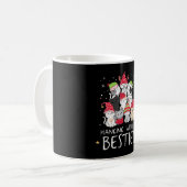 Mug Cat Lover Christmas Tree Kawaii Cat Best (Devant gauche)