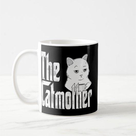 Mug Cat Maman Le Catmos Crazy Coffee Cat Mère Kitt (Gauche)