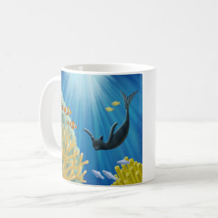 Mug Cat Mermaid