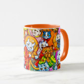 Mug Cat Musical Band (Devant droit)