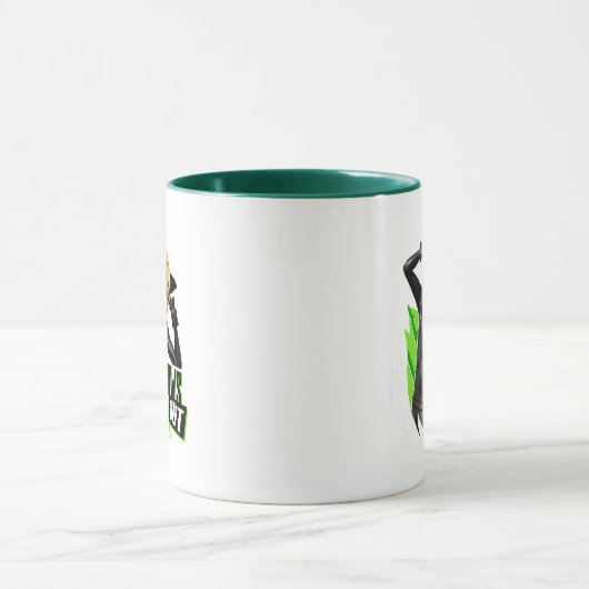 Mug Cat Noir | Graphisme de découpe (Centre)