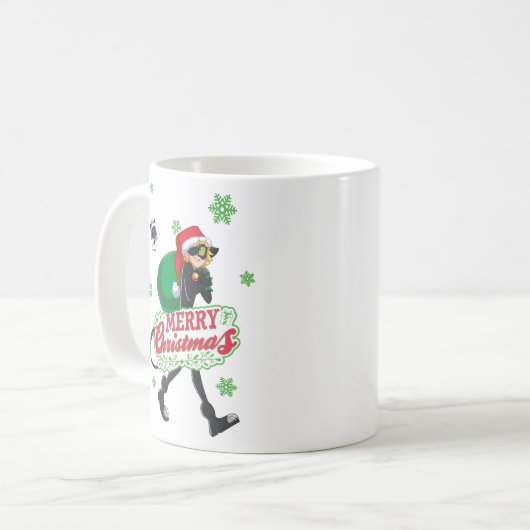 Mug Cat Noir | Joyeux Noël (Devant gauche)