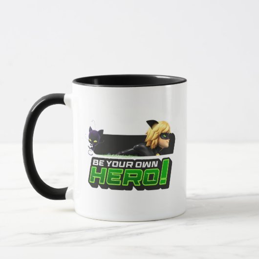 Mug Cat Noir | Soyez votre propre héros (Gauche)