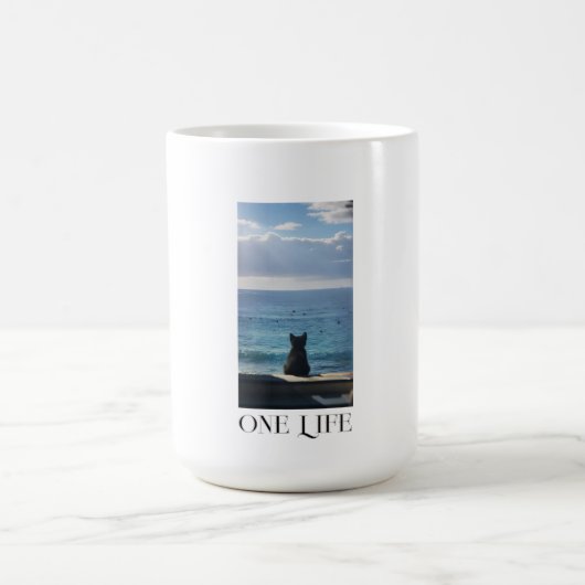 Mug Cat One Life  (Centre)