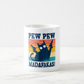 Mug Cat Pew Pew Madafakas Crazy Cat Gun (Centre)