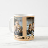Mug Cat Photo Collage Best Cat Dad (Devant gauche)