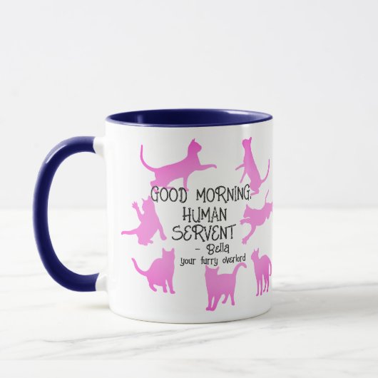 Mug Cat Photo Collage Mug, Amoureux des animaux person (Gauche)