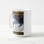 Mug CAT SECOURIR TNR "C'est de la hanche à être pourri (Devant gauche)