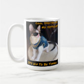 Mug CAT SECOURIR TNR "C'est de la hanche à être pourri (Gauche)