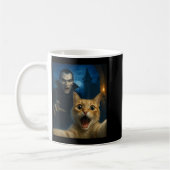 Mug Cat Selfie With A Vamre Funny Cat (Gauche)
