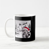 Mug Cat Selfie With Santa  (Gauche)