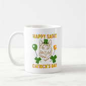 Mug Cat St. Patrick's Day pour l'Amoureux des chats (Gauche)