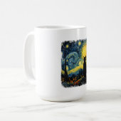 Mug Cat Starry Night Van Gogh Cat for Cat Lover Cat Mo (Devant gauche)