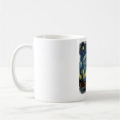 Mug Cat Starry Night Van Gogh Cat for Cat Lover Cat Mo (Gauche)