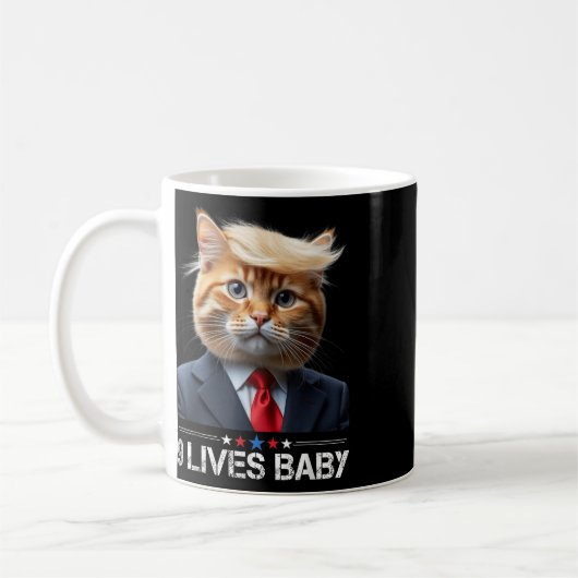 Mug Cat Trump 9 Vit Bébé _2 (Gauche)